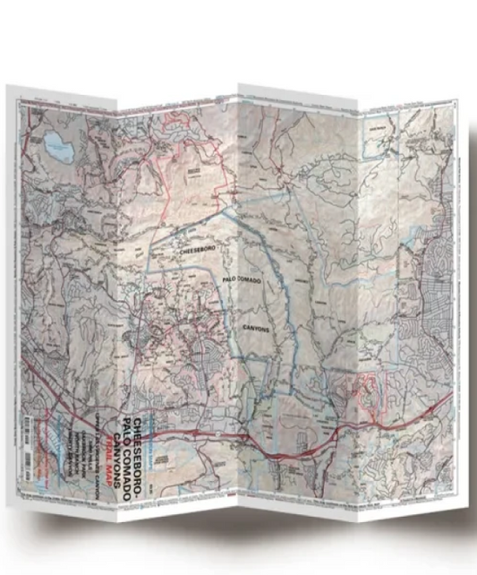 Waterproof Topographic Map